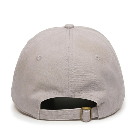 Outdoor Cap GWT-111 Garment Washed Dad-Cap Unstructured Solid Back Hat Unisex Accessories Hats & Caps