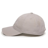Outdoor Cap GWT-111 Garment Washed Dad-Cap Unstructured Solid Back Hat-5