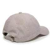 Outdoor Cap GWT-111 Garment Washed Dad-Cap Unstructured Solid Back Hat Unisex Accessories Hats & Caps
