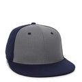 Outdoor Cap CAGE25 Flat Bill Cage Mesh Structured Solid Back Hat Unisex Accessories Hats & Caps