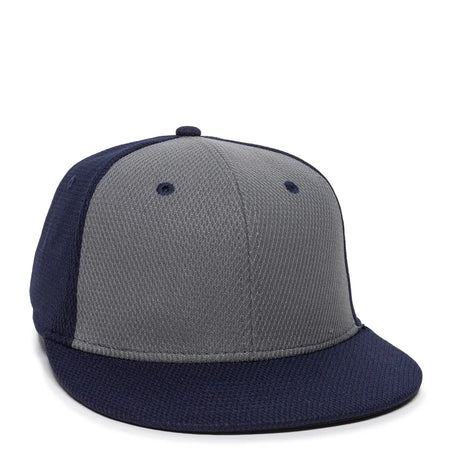 Outdoor Cap CAGE25 Flat Bill Cage Mesh Structured Solid Back Hat Unisex Accessories Hats & Caps