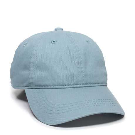 Outdoor Cap GWT-111 Garment Washed Dad-Cap Unstructured Solid Back Hat Unisex Accessories Hats & Caps