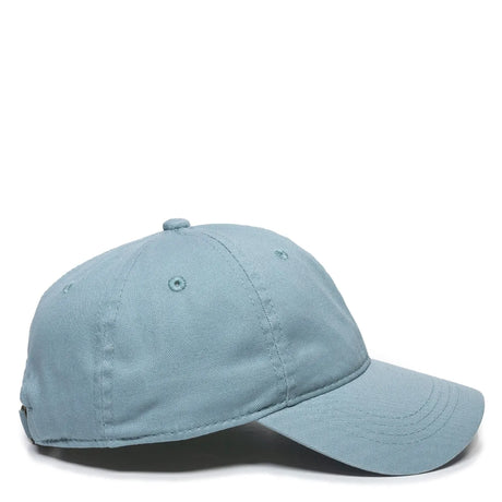 Outdoor Cap GWT-111 Garment Washed Dad-Cap Unstructured Solid Back Hat Unisex Accessories Hats & Caps