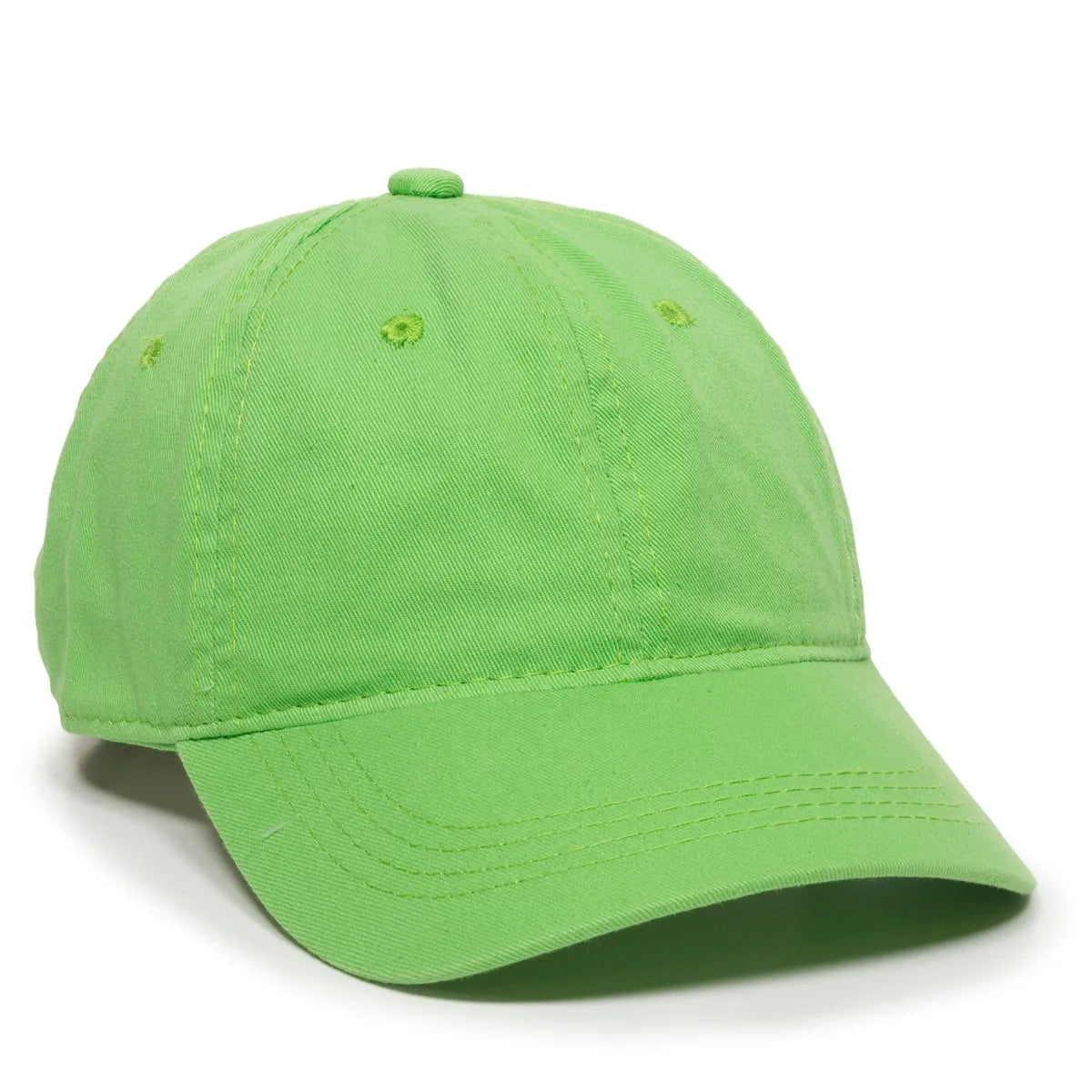 Outdoor Cap GWT-111 Garment Washed Dad-Cap Unstructured Solid Back Hat Unisex Accessories Hats & Caps