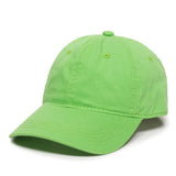 Outdoor Cap GWT-111 Garment Washed Dad-Cap Unstructured Solid Back Hat Unisex Accessories Hats & Caps