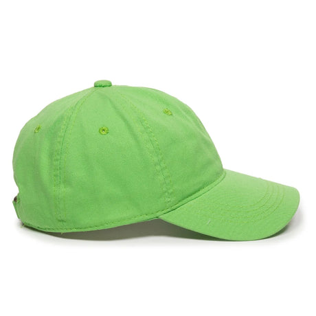 Outdoor Cap GWT-111 Garment Washed Dad-Cap Unstructured Solid Back Hat Unisex Accessories Hats & Caps