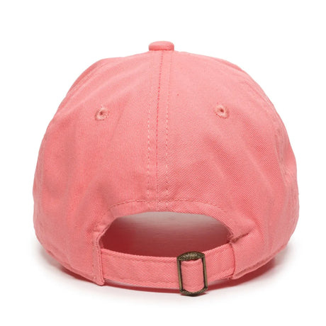 Outdoor Cap GWT-111 Garment Washed Dad-Cap Unstructured Solid Back Hat Unisex Accessories Hats & Caps