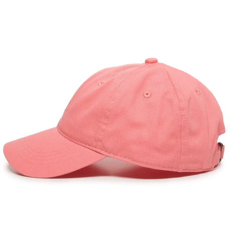 Outdoor Cap GWT-111 Garment Washed Dad-Cap Unstructured Solid Back Hat Unisex Accessories Hats & Caps