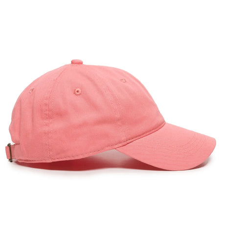 Outdoor Cap GWT-111 Garment Washed Dad-Cap Unstructured Solid Back Hat Unisex Accessories Hats & Caps