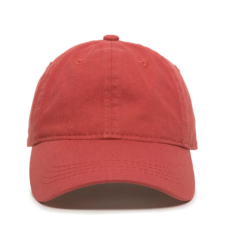 Outdoor Cap GWT-111 Garment Washed Dad-Cap Unstructured Solid Back Hat Unisex Accessories Hats & Caps
