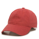 Outdoor Cap GWT-111 Garment Washed Dad-Cap Unstructured Solid Back Hat Unisex Accessories Hats & Caps
