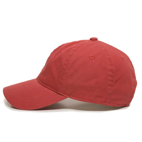 Outdoor Cap GWT-111 Garment Washed Dad-Cap Unstructured Solid Back Hat Unisex Accessories Hats & Caps