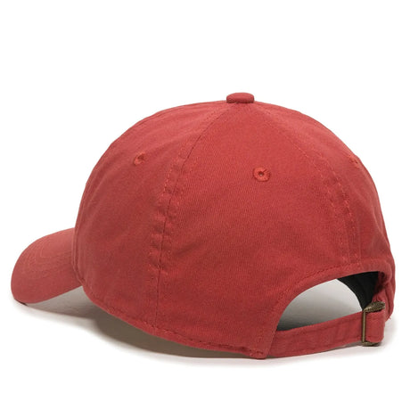 Outdoor Cap GWT-111 Garment Washed Dad-Cap Unstructured Solid Back Hat Unisex Accessories Hats & Caps