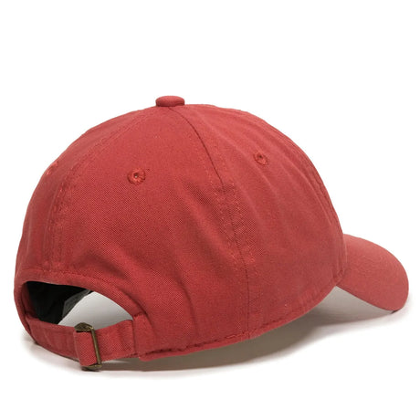Outdoor Cap GWT-111 Garment Washed Dad-Cap Unstructured Solid Back Hat Unisex Accessories Hats & Caps