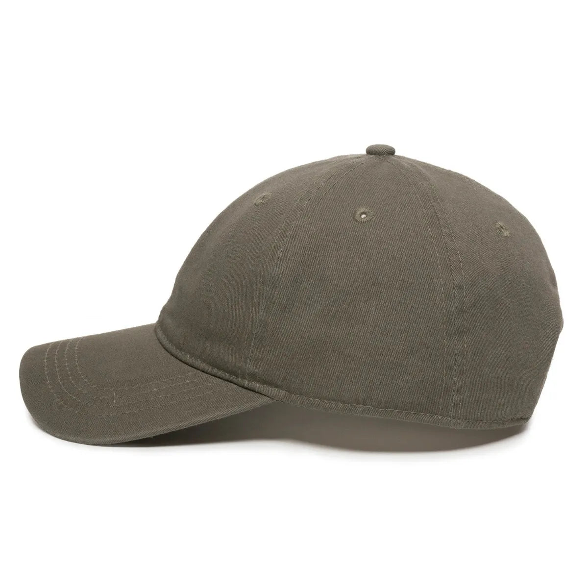 Outdoor Cap GWT-111 Garment Washed Dad-Cap Unstructured Solid Back Hat Unisex Accessories Hats & Caps