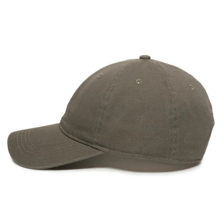 Outdoor Cap GWT-111 Garment Washed Dad-Cap Unstructured Solid Back Hat Unisex Accessories Hats & Caps