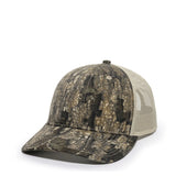 Outdoor Cap OC771CAMO Contrast Construction Canvas Camo Structured Trucker Hat Unisex Accessories Hats & Caps