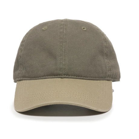 Outdoor Cap GWT-111 Garment Washed Dad-Cap Unstructured Solid Back Hat Unisex Accessories Hats & Caps