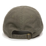 Outdoor Cap GWT-111 Garment Washed Dad-Cap Unstructured Solid Back Hat-3