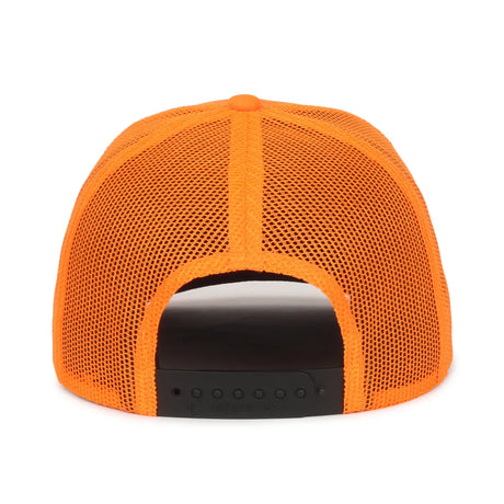 Outdoor Cap OC771CAMO Contrast Construction Canvas Camo Structured Trucker Hat Unisex Accessories Hats & Caps
