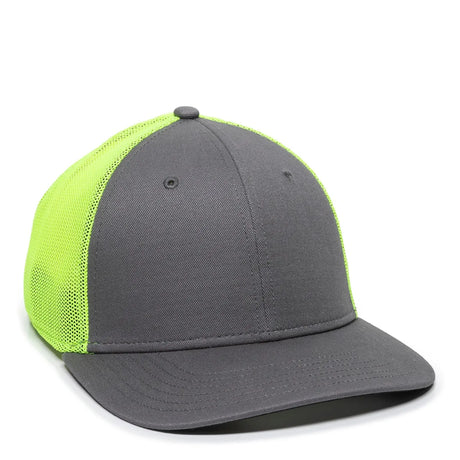 Outdoor Cap RGR-360M ProFlex Adjustable Structured Trucker Hat Unisex Accessories Hats & Caps