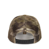 Outdoor Cap OC771CAMO Contrast Construction Canvas Camo Structured Trucker Hat Unisex Accessories Hats & Caps
