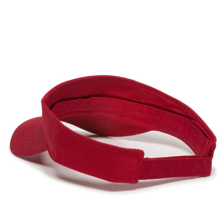 Outdoor Cap PCTV-100 Cotton Twill Pre-Curve Visor Unisex Accessories Hats & Caps