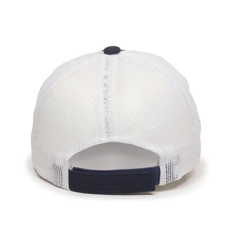 Outdoor Cap FWT-130 Garment Washed Unstructured Trucker Hat Unisex Accessories Hats & Caps