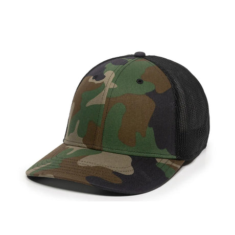 Outdoor Cap RGR-360M ProFlex Adjustable Structured Trucker Hat Unisex Accessories Hats & Caps