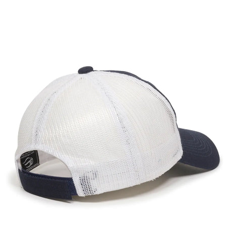 Outdoor Cap FWT-130 Garment Washed Unstructured Trucker Hat Unisex Accessories Hats & Caps