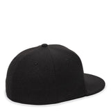 Outdoor Cap CAGE25 Flat Bill Cage Mesh Structured Solid Back Hat Unisex Accessories Hats & Caps