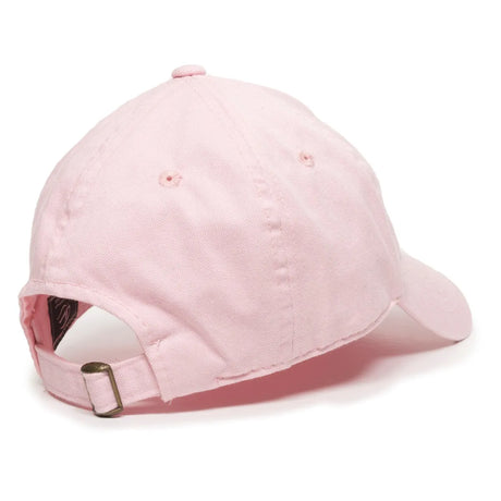 Outdoor Cap GWT-111 Garment Washed Dad-Cap Unstructured Solid Back Hat Unisex Accessories Hats & Caps