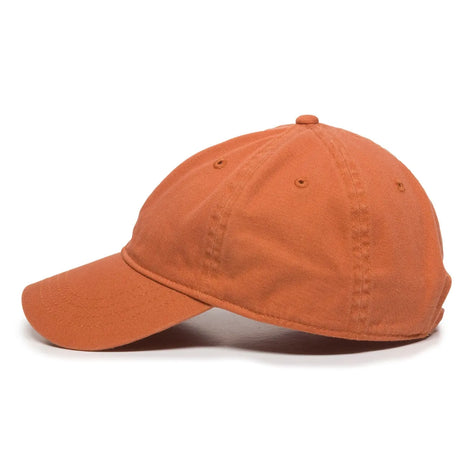 Outdoor Cap GWT-111 Garment Washed Dad-Cap Unstructured Solid Back Hat Unisex Accessories Hats & Caps