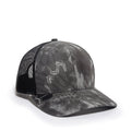 Outdoor Cap OC771CAMO Contrast Construction Canvas Camo Structured Trucker Hat Unisex Accessories Hats & Caps