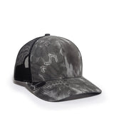 Outdoor Cap OC771CAMO Contrast Construction Canvas Camo Structured Trucker Hat Unisex Accessories Hats & Caps