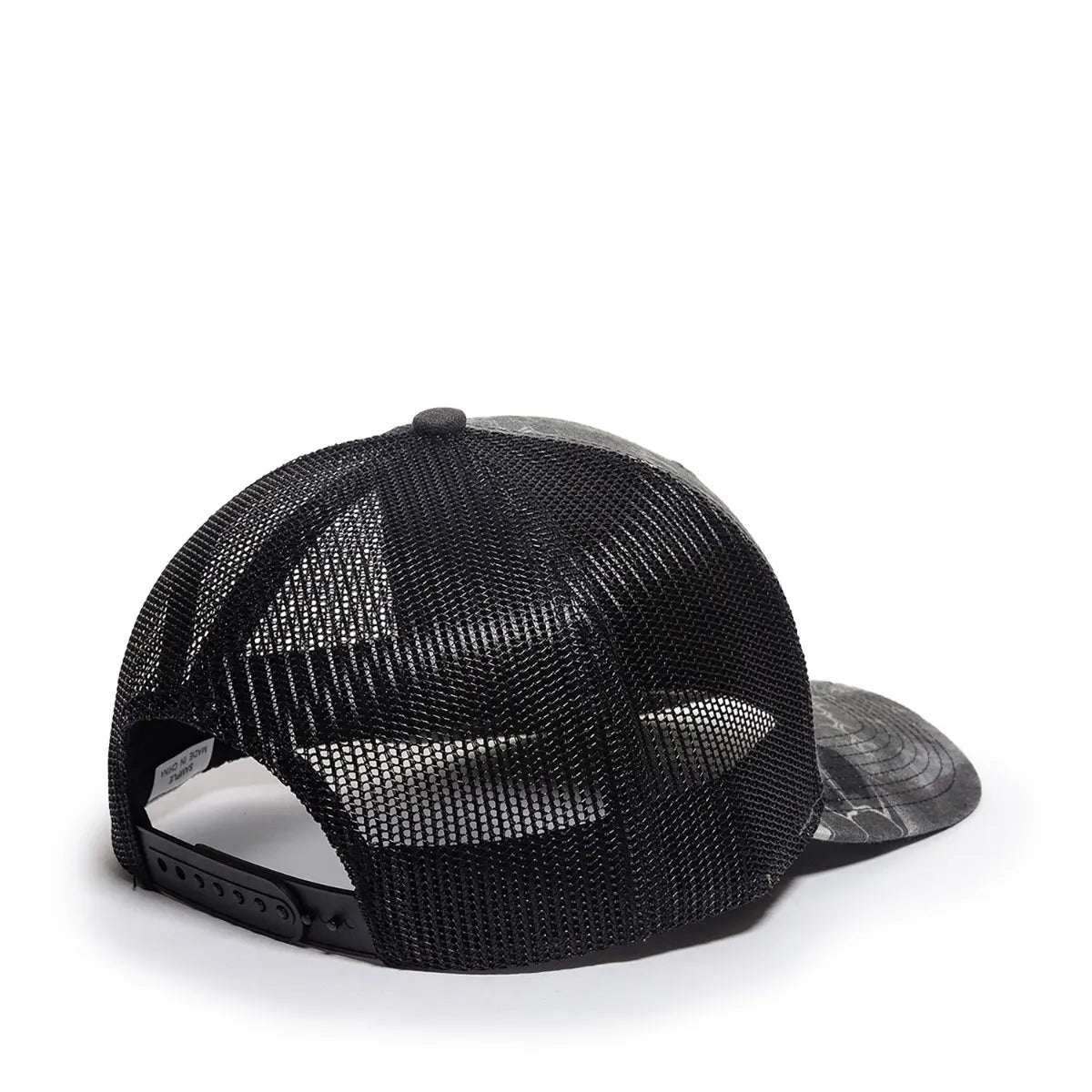Outdoor Cap OC771CAMO Contrast Construction Canvas Camo Structured Trucker Hat Unisex Accessories Hats & Caps