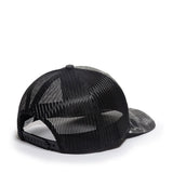 Outdoor Cap OC771CAMO Contrast Construction Canvas Camo Structured Trucker Hat Unisex Accessories Hats & Caps