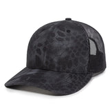 Outdoor Cap OC771CAMO Contrast Construction Canvas Camo Structured Trucker Hat Unisex Accessories Hats & Caps