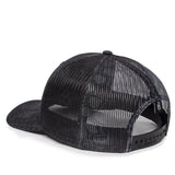 Outdoor Cap OC771CAMO Contrast Construction Canvas Camo Structured Trucker Hat Unisex Accessories Hats & Caps