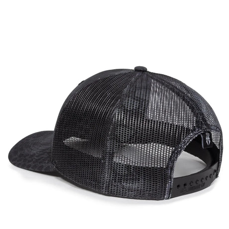 Outdoor Cap OC771CAMO Contrast Construction Canvas Camo Structured Trucker Hat Unisex Accessories Hats & Caps
