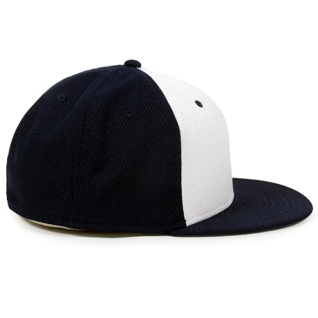 Outdoor Cap CAGE25 Flat Bill Cage Mesh Structured Solid Back Hat Unisex Accessories Hats & Caps