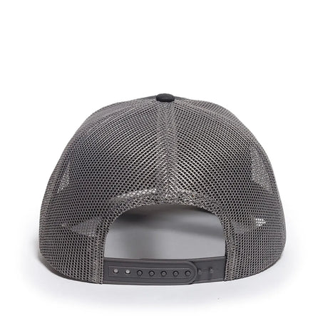 Outdoor Cap OC771CAMO Contrast Construction Canvas Camo Structured Trucker Hat Unisex Accessories Hats & Caps