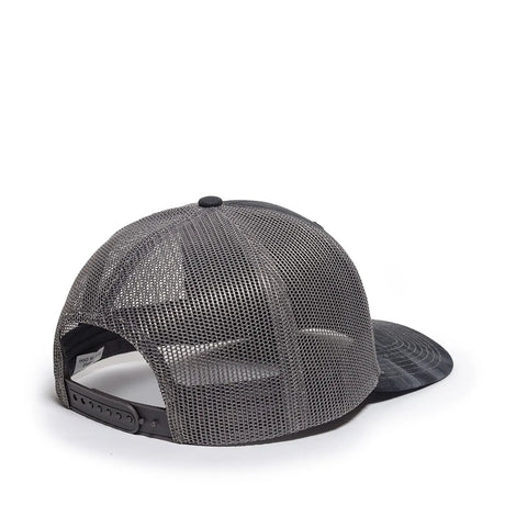 Outdoor Cap OC771CAMO Contrast Construction Canvas Camo Structured Trucker Hat Unisex Accessories Hats & Caps