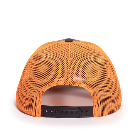 Outdoor Cap OC771CAMO Contrast Construction Canvas Camo Structured Trucker Hat Unisex Accessories Hats & Caps