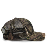 Outdoor Cap OC771CAMO Contrast Construction Canvas Camo Structured Trucker Hat Unisex Accessories Hats & Caps