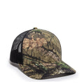 Outdoor Cap OC771CAMO Contrast Construction Canvas Camo Structured Trucker Hat Unisex Accessories Hats & Caps
