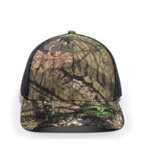 Outdoor Cap OC771CAMO Contrast Construction Canvas Camo Structured Trucker Hat Unisex Accessories Hats & Caps