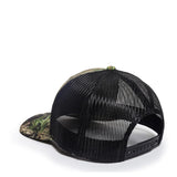 Outdoor Cap OC771CAMO Contrast Construction Canvas Camo Structured Trucker Hat Unisex Accessories Hats & Caps