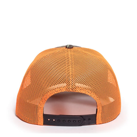 Outdoor Cap OC771CAMO Contrast Construction Canvas Camo Structured Trucker Hat Unisex Accessories Hats & Caps