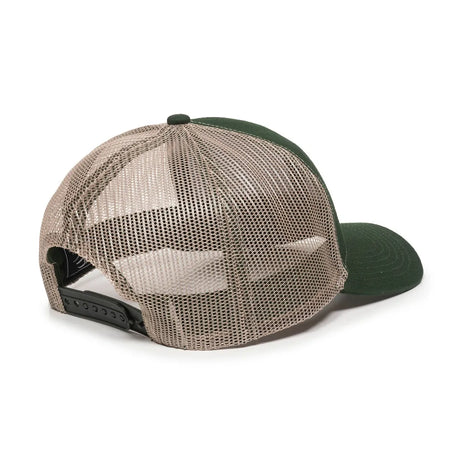 Outdoor Cap MBW-600 Cotton Twill Structured Trucker Hat Unisex Accessories Hats & Caps